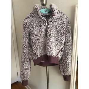 Express Fuzzy Fleece Pullover BRAND NEW